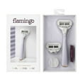 thumbnail image 1 of Flamingo Taro Rasoir PLUS 6 Recharges et Gel à Raser Flamingo 6.7 Oz, 1 of 1