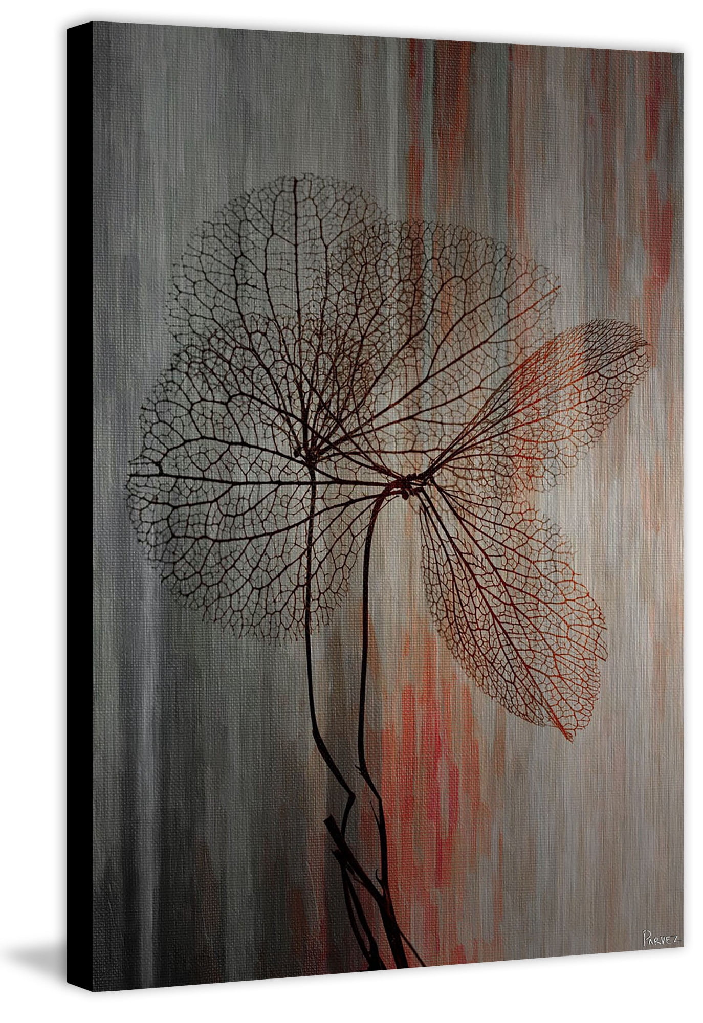 Parvez Taj Sea Tree Art Print on Brushed Aluminum