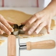thumbnail image 5 of FOMIYES Nonstick Rolling Pin for Home Users with Wooden Handle Baking Tool 1Pack, 5 of 8