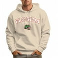 thumbnail image 4 of Men's 100% Cotton FLORIDA Hoodie 330g Thick Pocket Hood, 4 of 16