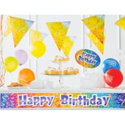 Way to Celebrate Rainbow 19 Piece Decorating Kit