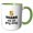 Green/White, variant on 3drose, 5 Year Anniversary Still Going Strong Gift for 5th Wedding Anniversary, 11oz Two-tone Black Mug