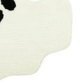 thumbnail image 3 of Way to Celebrate! White/Black Ghost Shaped Bath Rug, 17" x 24", 3 of 6