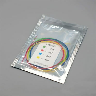 BLUESON Ukulele Strings Set Nylon String Colourful Ukulele Replacement Accessories