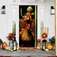 thumbnail image 6 of Zawou 35 x 71 Inch Fall Door Cover with Wild Turkey Pattern for Thanksgiving Home and Party Decoration, Seasonal Wall Backdrop Banner, 6 of 7