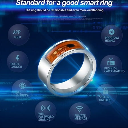 Smart Rings NFC Multifunctional Waterproof Intelligent Ring Smart Wear Finger Digital Ring Smart