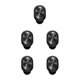 thumbnail image 3 of Methold Mini auriculares Bluetooth V5.0 Auriculares intrauditivos Estéreo Control de voz Auriculares deportivos, Negro Negro 5piezas, 3 of 6