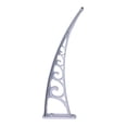 thumbnail image 3 of GROWTH TANK Support Stable pour Auvent, Support de Canopy pour Balcon, Porte d'Entrée, Fenêtre, Gris, 3 of 9