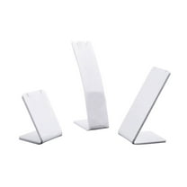 WHAMVOX 3Pcs Acrylic Necklace Display Stand for Home Use Jewelry Organiser
