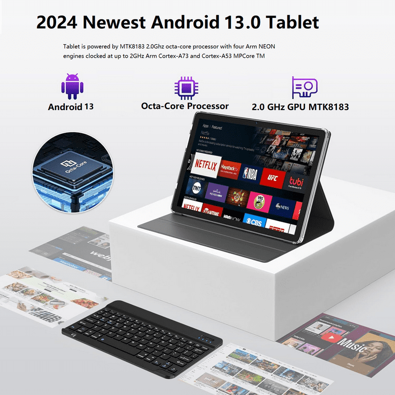 14 inch Tablet PC Android 13 HD Large Screen Dual SIM 5GWIFI 512G With  Keyboard