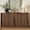 walnut, variant on Rafasarr 65" Modern Fluted Sideboard Buffet with Storage, Walnut