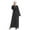 D-Black-1, variant on 2025 Women Winter Solid Teacher Outfits for Women 224 Knitted Loose Hooded Long Womens Holiday Outfit Cardigan Sweater Pocket