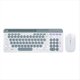 thumbnail image 1 of Teclado y Ratón Inalámbricos Combo Teclado Portátil Bluetooth Colorido Recargable Silencioso para Tablet Laptop Desktop, 1 of 5