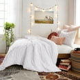 thumbnail image 2 of Peri Home Chenille Leopard 3 Piece King Comforter Set, White, Cotton, Chenille Tufted, Polyfill, Adult, Unisex, 2 of 9
