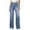 Light Blue, variant on MYShe High Waisted Jeans for Women Women's Casual High Waisted Jeans Stretch Wide Leg Loose Denim Pants with Pockets Blue XXL