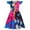 A03380-Yellow, variant on Benylion Cowgirl Costume for Girl Summer Dress Western Dress Up Outfit for Kids Halloween Cosplay Party Dresses Ruffle Sleeve for 11-12 Years