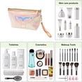 thumbnail image 3 of Bolsa de maquillaje con láser de cola de pez de dibujos animados, bolsa de almacenamiento de gran capacidad con bordado creativo, bolsa de almacenamiento de viaje, 3 of 5