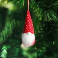 thumbnail image 4 of OAVQHLG3B Christmas Gnomes Ornaments Doll Christmas Tree Hanging Ornaments Handmade Swedish Decorations Plush Scandinavian Santa Elf Hanging Dolls for Christmas Holiday Party Decorations, 4 of 8