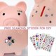 thumbnail image 5 of Piggy Bank, Unbreakable Plastic Money Bank, Coin Bank For Girls And Boys, Medium Size Piggy Banks, 5 of 5
