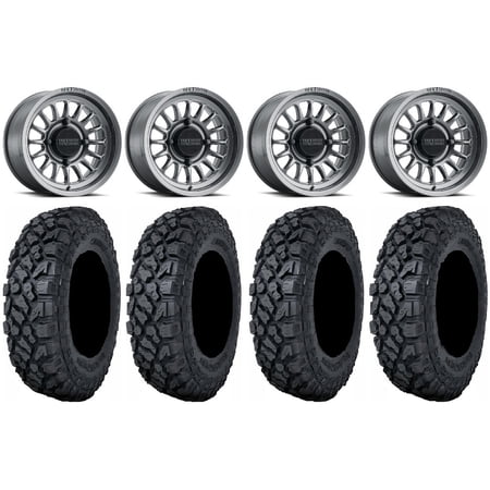 Method 411 15 Ti (5+2) Wheels 32 Klever X/T Tires Can-Am Commander Maverick Renegade Outlander Defender