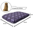 thumbnail image 2 of Celtic Pet Bed, Unique Celtic Knot with Swirling and Twisted Line Details Print, Chew Resistant Pad for Dogs and Cats Cushion with Removable Cover, 24" x 39", Violet Lilac, by Ambesonne, 2 of 4