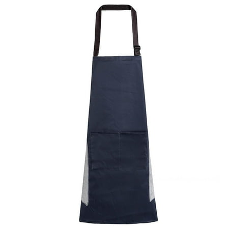 

QING SUN Apron Home Kitchen Apron Sleeveless Halter Apron Waterproof Oilproof and Hand Wipeable