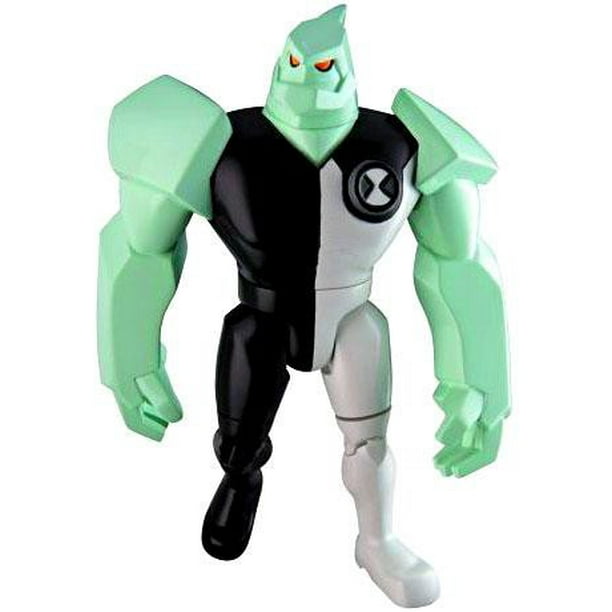 Ben 10 Diamondhead Action Figure Black White Uniform No Packaging Walmart Com Walmart Com