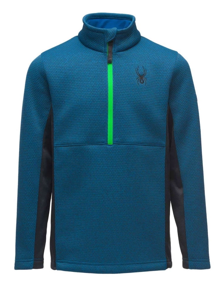 spyder half zip fleece