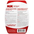 thumbnail image 3 of NUK Silicone Baby Replacement Spout, Vented, Toxin-Free, 9 Pack, 3 of 8