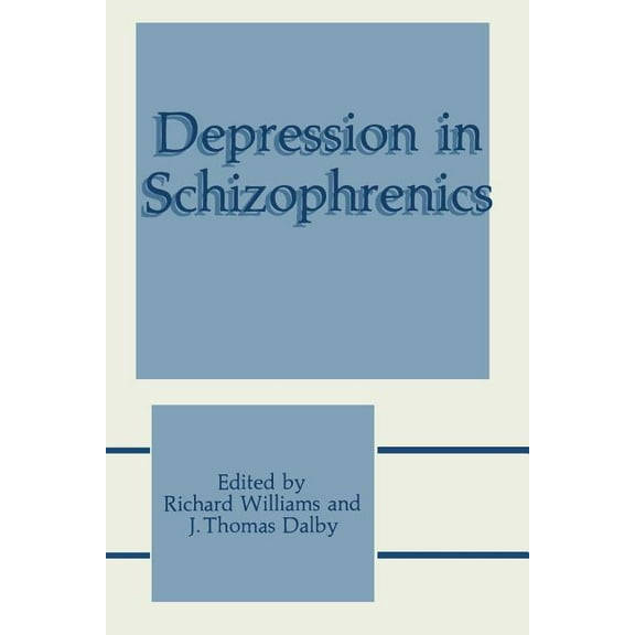 Depression in Schizophrenics, (Paperback)