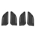 thumbnail image 4 of M Buder 4 Piezas Cubierta de Tazón de Manija de Puerta Interior Estilo Fibra de Carbono Reemplazo Automotriz para Serie 3 E46 1998-2004 (14 cm / 5.51 inches), 4 of 9