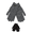 GRAY MARL, variant on Heat Men's Marl Knit Glove with Sherpa Lining, Gray