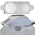 thumbnail image 2 of Parasol para parabrisas de coche, 63 x 33,9 pulgadas, parasol para parabrisas de coche, cubierta para parabrisas con características mejoradas, 2 of 7