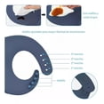 thumbnail image 3 of Juego de Platos y Cubiertos de Silicona Babe Azul ardilla para Bebés, 3 of 9