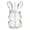 White, variant on Cup Water cup with straw Easter water cup Adds festive cheer Rabbit Cup Cute Rabbit Glass Cup With Reusable Glass Tumbler With Lid For Iced Coffee Milk And Dishwasher,Pink,7.87,Home