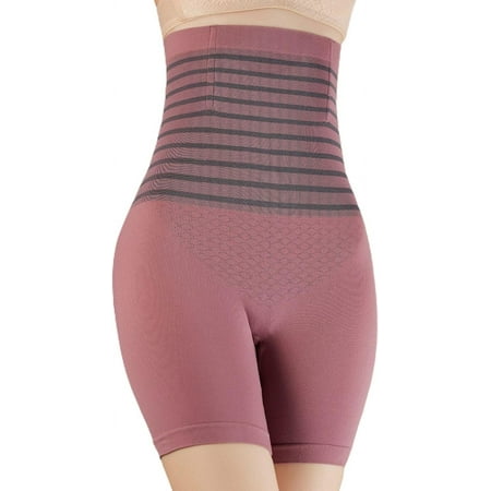 HLSOHJP Women s Tummy Control Shaper Shorts Seamless Panty High Waisted Underwear Butt Lifting Tight