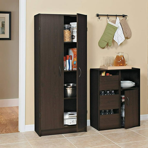 ClosetMaid 1556 Pantry Cabinet Espresso Walmart