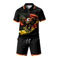 thumbnail image 5 of Soccer Season Jersey For Boys 2 Piece Youth Enthusiast Outfit For Athletic For Young Players Germany Team Top Football Fans Gift Outfits Size 5-6T, 5 of 5
