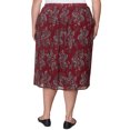 thumbnail image 2 of Alfred Dunner Womens Plus-Size Casual Long Paisley Skirt, 2 of 6