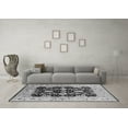 thumbnail image 3 of Ahgly Company Indoor Square Oriental Gray Traditional Area Rugs, 3' Square, 3 of 4