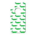 thumbnail image 3 of DistinctInk Custom SKIN / DECAL compatible with OtterBox Commuter for iPhone XS MAX (6.5" Screen) - Green White Alligators - Cartoon Alligators, 3 of 5