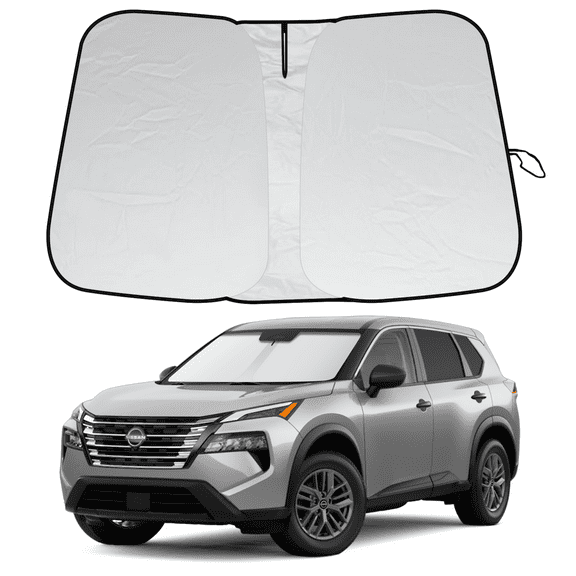 For Nissan Rogue 2021-2025 Car Front Windshield Sun Shade Reflective UV Cover