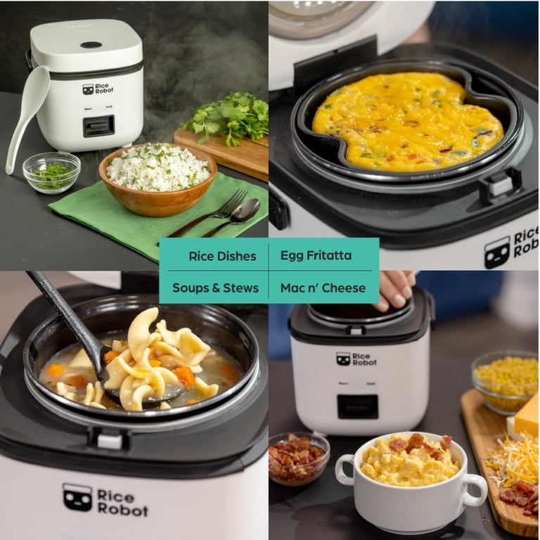 Rice Robot XL 4 Cup Rice Cooker, Ceramic Nonstick photo 8