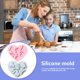 thumbnail image 1 of Moldes universales para hacer rosquillas bandeja para hornear de silicona moldes para magdalenas reutilizables Hugtrwg Para estrenar, 1 of 7