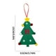 thumbnail image 2 of Puntoco 2024 Nuevas decoraciones para árboles de Navidad Mini árbol de Navidad Bordado Letra inglesa Colgante navideño Pequeño colgante, 2 of 2