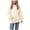Beige, variant on Kids Cotton Hoodies Toddler Fall Pullover Hooded Medium Weight Sweatshirts with Pocket for Boys and Girls (Yellow,5-6 Years)