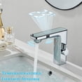 thumbnail image 2 of Chrome Touchless Bathroom Faucet Automatic Sensor Sink Vanity Mixer Faucet 1Hole, 2 of 13