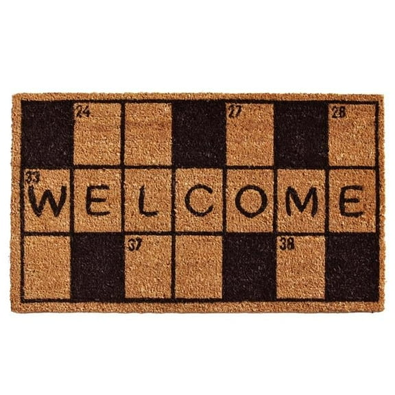 Calloway Mills Crossword Welcome Outdoor Doormat