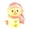 Pink, variant on YuanGuangQ Christmas Snowman Lighted Figurine, Glowing Snowman Night Light for Holiday Decor, Festive Ambient Ornament for Tabletop, Bedroom, Shelf, Christmas Display