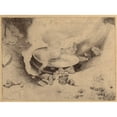 thumbnail image 2 of Henrique Alvim Corrêa 24x19 Black Ornate Framed Double Matted Museum Art Print Titled: Martians Land (1906), 2 of 5